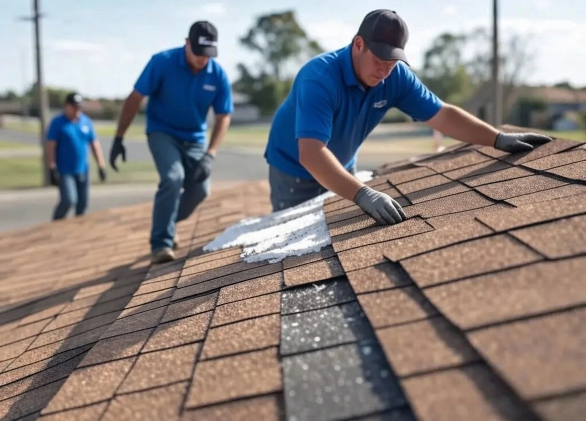 Hail damage repair services